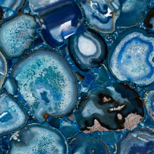 Blue agate