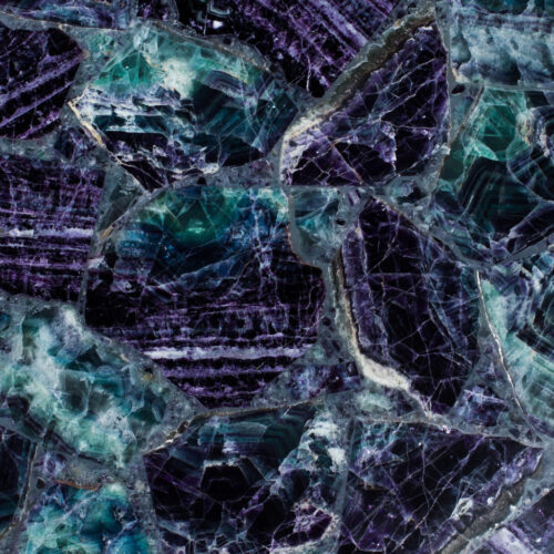 Purple fluorite