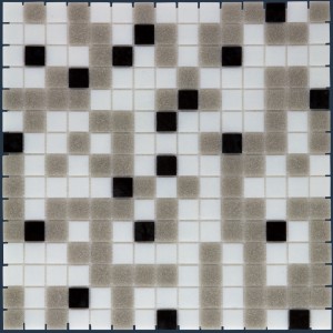 GM53-White Grey Black Mix   