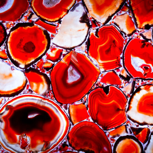 Red agate